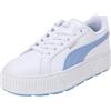 PUMA Women Karmen L Scarpe da ginnastica, Puma White Blissful Blue, 42.5 EU