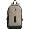 Tommy Jeans Uomo Zaino Outdoor Backpack con Tasche Laterali, Beige (Stone), Taglia Unica