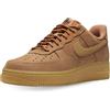 Nike CJ9179-200 Air Force 1 '07 WB Uomo, Flax/Wheat-Gum Light Brown-Black EU 42.5
