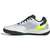 adidas Defiant Speed 2 Clay Tenis Shoes, Scarpe da Tennis Uomo, Ftwr White/Aurora Ivy/Ftwr White, 40 2/3 EU