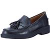 Geox D Spherica Ec1 C, Mocassini Donna, Nero (Black), 36.5 EU