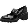 MARCO TOZZI Pumps 2-24407-45, Scarpe décolleté Donna, Black Patent, 40 EU