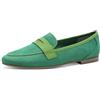 MARCO TOZZI Pantofole da donna con tacco a blocco, vegan, Green Comb, 38 EU