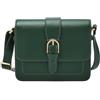 Fossil Zoey Borsa in pelle, cotone o poliestere da donna, Verde foresta, 25.4cm L × 7.62cm W × 17.78cm H