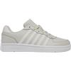 K-Swiss Court Cali, Scarpe da Ginnastica Donna, Grigio Chiaro e Bianco Neve, 42 EU