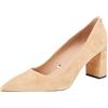 BOSS Janet_ChPump70_SD, Pompa Donna, Medium Beige, 41.5 EU