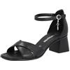 Remonte D1k50, Sandali con Tacco Donna, Nero 00, 39 EU