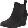 TOMS Stivaletti BaileyDonna, Nabuk sintetico nero, 38 EU