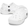 Crocs Unisex Bambino Baya Clog T Sabot, White, 20/21 EU