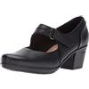 Clarks Emslie Lulin - Scarpe da Donna, Nero, 36.5 EU Schmal