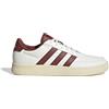 Adidas Uomo Breaknet 2.0 Shoes, Core White/preloved Ruby/Pure Ruby, 38 EU