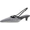 Michael Kors Selina Kitten Sling Pump, Sneaker Donna