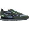 Reebok Sneaker Unisex Classic Leather, Dark Fog Black Grit Green, 36.5 EU