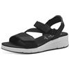 Tamaris Comfort Sandali da Donna Bassi con Chiusura a Strappo Vegani