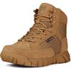 FREE SOLDIER Stivali da Uomo Ultraleggeri Stivali da Lavoro Tattici Militari 6 inch High-Tops Stivali da Neve Traspiranti Traspiranti per Camminare a Piedi