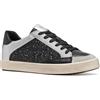 Geox D Blomiee, Scarpe da Ginnastica Donna, Nero, 36 EU