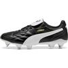 PUMA King Top MXSG - Scarpe da Calcio Unisex, Colore: Nero e Bianco, Taglia 42, Nero (Puma Black), Bianco (Puma White), 47 EU