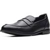 Clarks Bradish Ease Mocassini Uomo, Nero, 44.5 EU