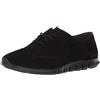 Cole Haan Women's Originalgrand Stitchlite Wingtip Oxford, Black Knit Optic White, 38.5 EU
