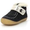 Kickers SO SCHUSS, Scarpe con Lacci Unisex-Bambini, Blu (Marine Or Fantaisie), 18 EU