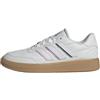 adidas Courtblock Shoes, Scarpe da Ginnastica Donna, Cristallo Bianco Cristallo Bianco Aurora Prugna, 38 2/3 EU