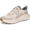 Vionic Scarpe da Ginnastica da Donna Walk Max II con Lacci, Maglia in Finta Pelle Pergamena, 7 UK Wide