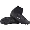 Luck Fenix | Scarpe MTB Invernali da Uomo e Donna | Stivali Invernali da Ciclismo BTT, Nero, 39 EU