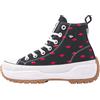 BK British Knights British Knights Kaya Mid Fly - Scarpe da Ginnastica, Schwarz Rote Lippen,