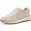 MARCO TOZZI Donna Sneaker Morbida Soletta Feel Me Estraibile Pelle Morbida Fodera Interna alla Moda
