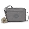 Kipling ABANU Borsa a tracolla piccola, 3DK Wine (Rosso)