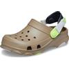 Crocs Unisex Bambino All Terrain Clog T Sabot, Khaki/Multi, 19/20 EU
