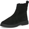 CAPRICE Stivaletti da donna in pelle con soletta estraibile, Nero (Black Suede), 37 EU