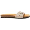 Dr. Scholl's Scholl Didier, Sandali Uomo, 1 cinturino, Beige Scuro, 46 EU