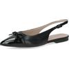 CAPRICE Ballerine da Donna con Tacco, Nero (Black Comb), 38 EU