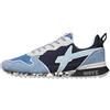 w6yz Sneakers in Tessuto Tecnico e Suede, Celeste 40