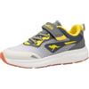 KangaROOS KB-Pang Ev, Scarpe da Ginnastica, Vapor Grey Neon Yellow, 28 EU