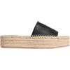 Calvin Klein Flatf ESPA Mule Lth MG Hw0hw03027 Espadrillas PiatteDonna