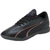 Puma Unisex Adults Ultra Play It Soccer Shoes, Puma Black-Copper Rose, 45 EU