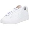 adidas Uomo Advantage Base 2.0 Shoes, Cloud White/Cloud White/Orbit Grey, 36 2/3 EU