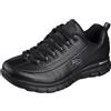 Skechers for Work Women's Sure Track Trickel Slip Resistant Work Shoe, Black, 5 XW US, Nero, 35 EU