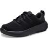 Crocs Donna On The Clock Work Sneaker W Scarpa, Triple Black, 34/35 EU