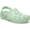 Crocs Classic Floral Cut Out Clog K, Zoccoli Unisex - Bambini e Ragazzi, Colore Giada, 28/29 EU