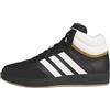 adidas Unisex - Adulto Hoops 4.0 Mid Shoes, Core Black Ftwr Bianco Bronzo Strata, 36 EU