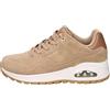 Skechers Sneaker da Donna Uno Rugged Chillproof, Finitura in Pelle Scamosciata con Ricamo Duraleather, 36 EU