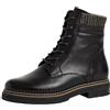 Tamaris Damen Lace Boot Flat 1-25145-45, Stivaletto Donna