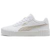 PUMA Carina 3.0 TOPCAT - Sneaker da Donna, Colore: Bianco/Avorio Satinato, Taglia 37, Bianco Satinato Avorio, 37 EU
