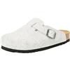 Dr. Scholl's Scholl Donna FAE Sandalo, Grigio chiaro, 37 EU, grigio chiaro, 37 EU