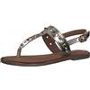 Tamaris Sandalo piatto da donna 1-1-28148-38, chiaro oro, 37 EU