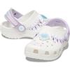 Crocs Unisex Bambino Classic FL I AM Frozen II Clog T Sabot, White, 19/20 EU