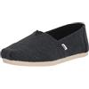 TOMS Alpargata Speckled, Mocassino basso Donna, Black Speckled, 36 EU